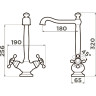 Смеситель OMOIKIRI KAGOSHIMA-C OKAG-CR-35